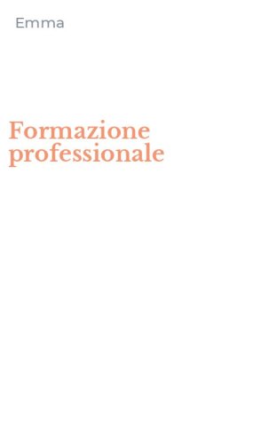 Formazione professionale
