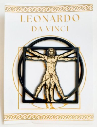 SPILLA LEONARDO DA VINCI UOMO VITRUVIANO