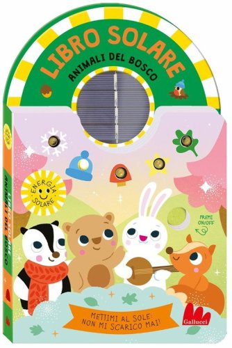 Animali del bosco. Libro solare
