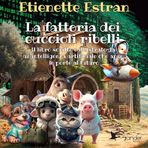 La fattoria dei cuccioli ribelli. Il libro scritto e illustrato da un'intelligenza artificiale che apre le porte al futuro