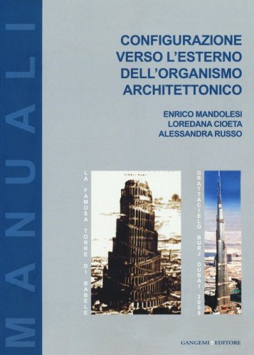 Configurazione verso l'esterno dell'organismo architettonico