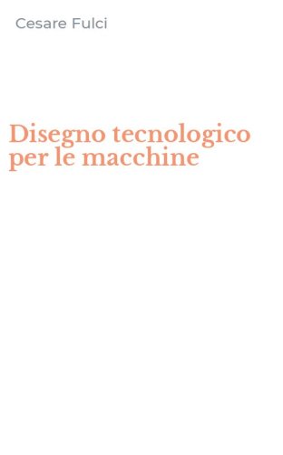 Disegno tecnologico per le macchine
