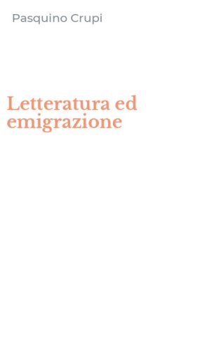 Letteratura ed emigrazione