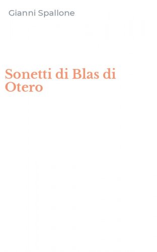 Sonetti di Blas di Otero