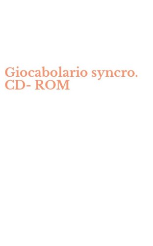 Giocabolario syncro. CD-ROM