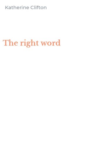 The right word