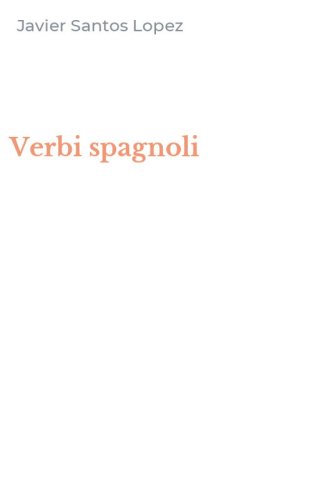 Verbi spagnoli