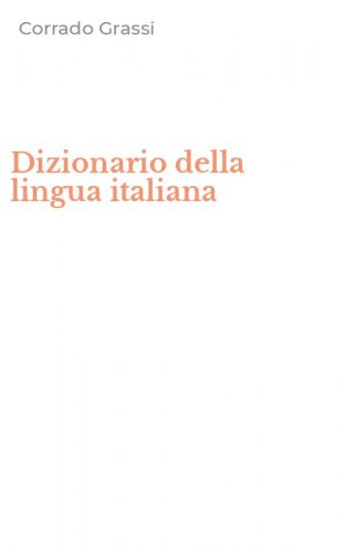 Dizionario della lingua italiana