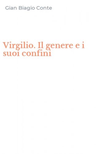 Virgilio. Il genere e i suoi confini