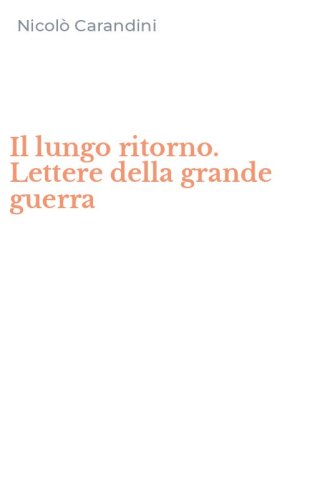 Il lungo ritorno. Lettere della grande guerra