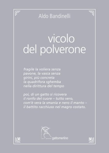 Vicolo del Polverone. Appunti a Roma