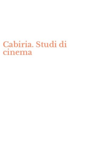Cabiria. Studi di cinema