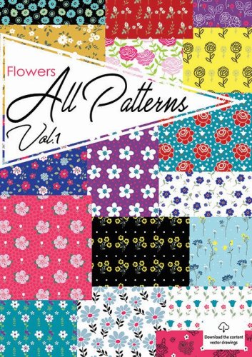 Graphicollection flowers. All patterns