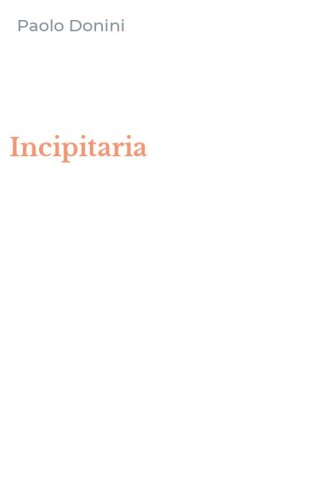 Incipitaria