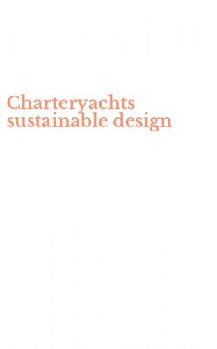 Charteryachts sustainable design
