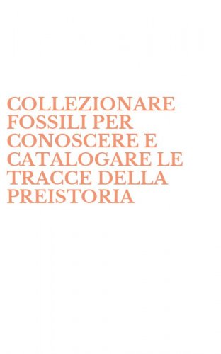 COLLEZIONARE FOSSILI PER CONOSCERE E CATALOGARE LE TRACCE DELLA PREISTORIA