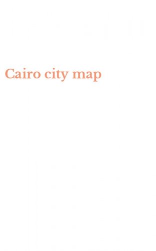 Cairo city map