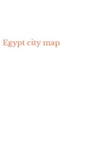Egypt city map