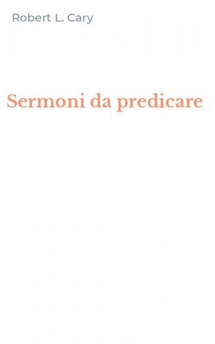 Sermoni da predicare