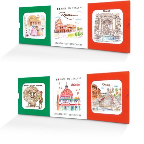 COASTER - SOTTOBICCHIERE 6PZ