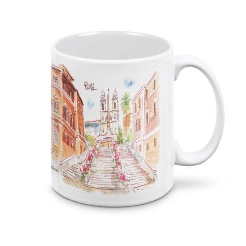 TAZZA PIAZZA DI SPAGNA TRINITA' DEI MONTI