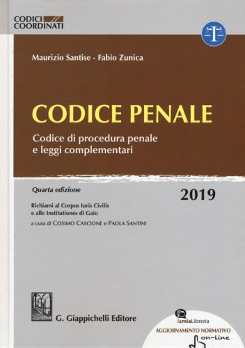 Codice penale. Codice di procedura penale e leggi complementari