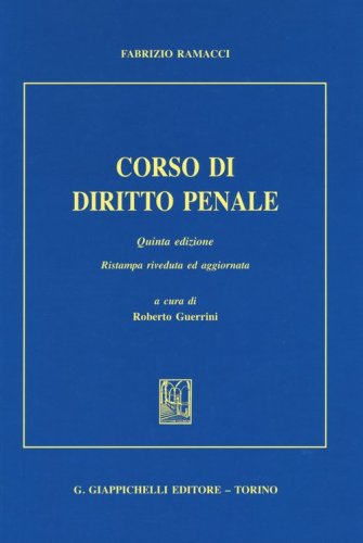 Corso di diritto penale