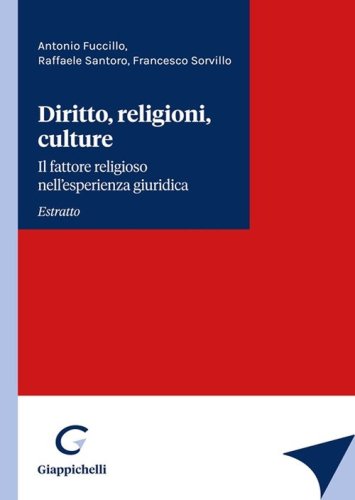Diritto, religioni, culture. Il fattore religioso nell'esperienza giuridica