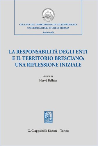 La responsabilit&agrave; degli enti e il territorio bresciano: una riflessione iniziale