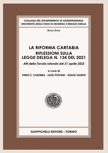 La riforma Cartabia