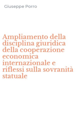 Ampliamento della disciplina giuridica della cooperazione economica internazionale e riflessi sulla sovranit&agrave; statuale