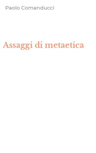 Assaggi di metaetica