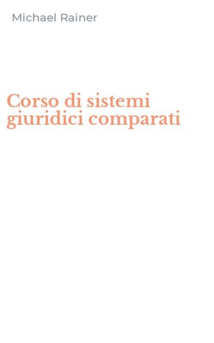 Corso di sistemi giuridici comparati