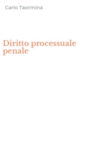 Diritto processuale penale