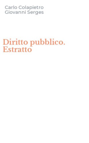 Diritto pubblico. Estratto
