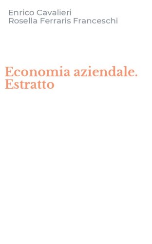 Economia aziendale. Estratto