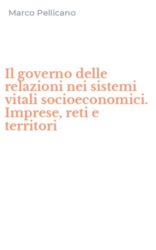 Il governo delle relazioni nei sistemi vitali socioeconomici. Imprese, reti e territori