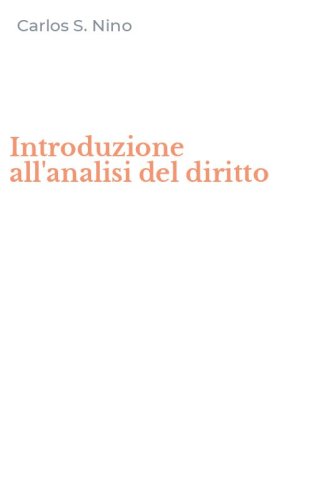 Introduzione all'analisi del diritto