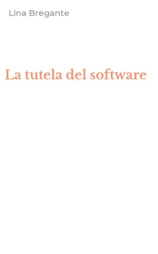 La tutela del software