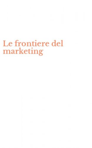 Le frontiere del marketing