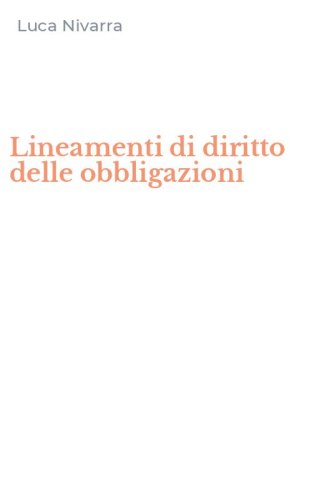 Lineamenti di diritto delle obbligazioni