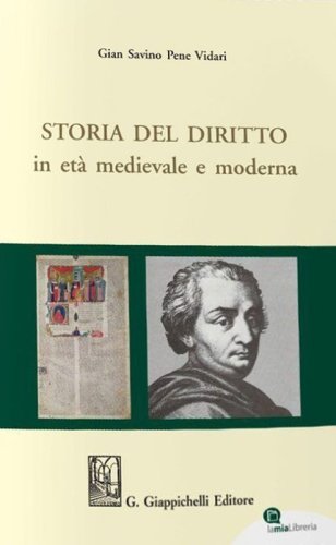 Storia del diritto in et&agrave; medievale e moderna
