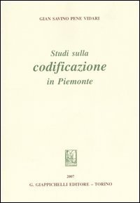 Studi sulla codificazione in Piemonte