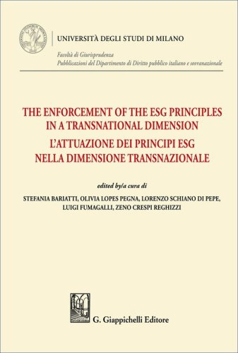 The enforcement of the ESG principles in a transnational dimension-L'attuazione dei principi ESG nella dimensione transnazionale
