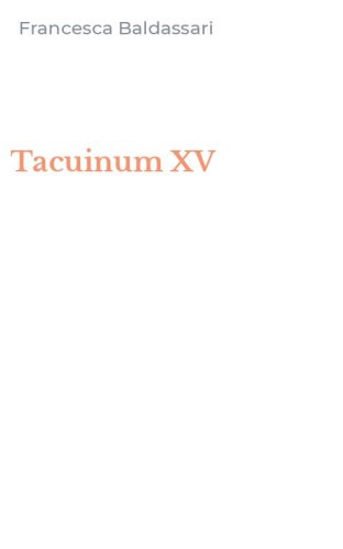 Tacuinum XV