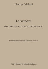 La sostanza del restauro architettonico