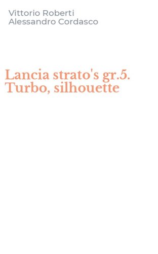 Lancia strato's gr.5. Turbo, silhouette
