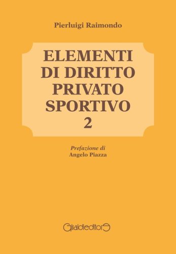 Elementi di diritto privato sportivo