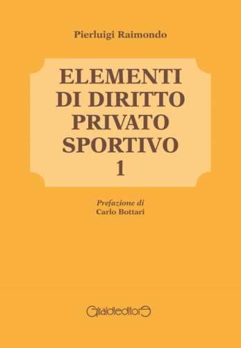 Elementi di diritto privato sportivo