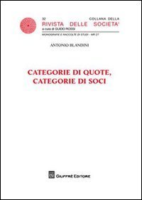 Categorie di quote, categorie di soci